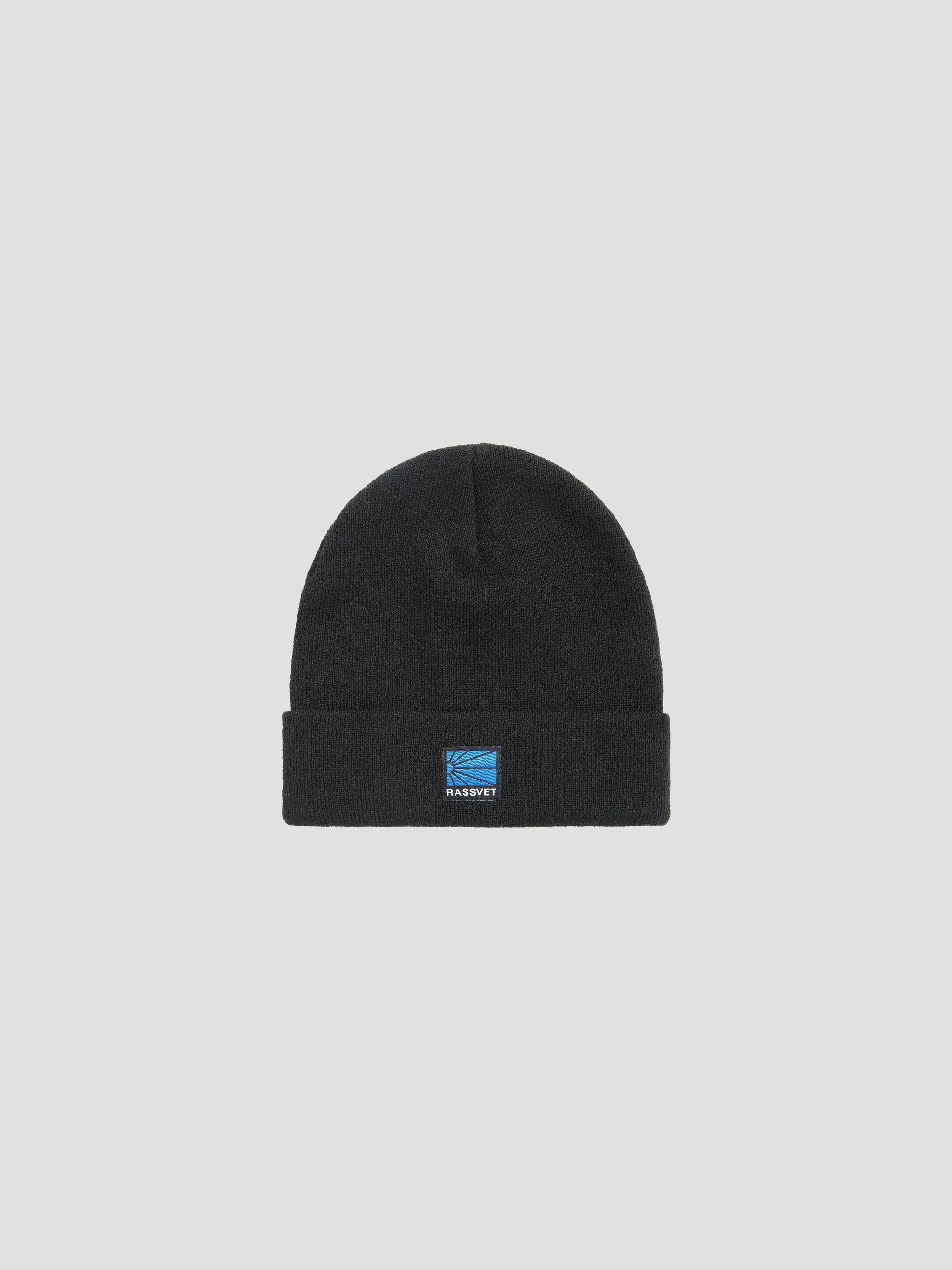 PACC17K022 ~ CLASSIC LOGO BEANIE - BLACK