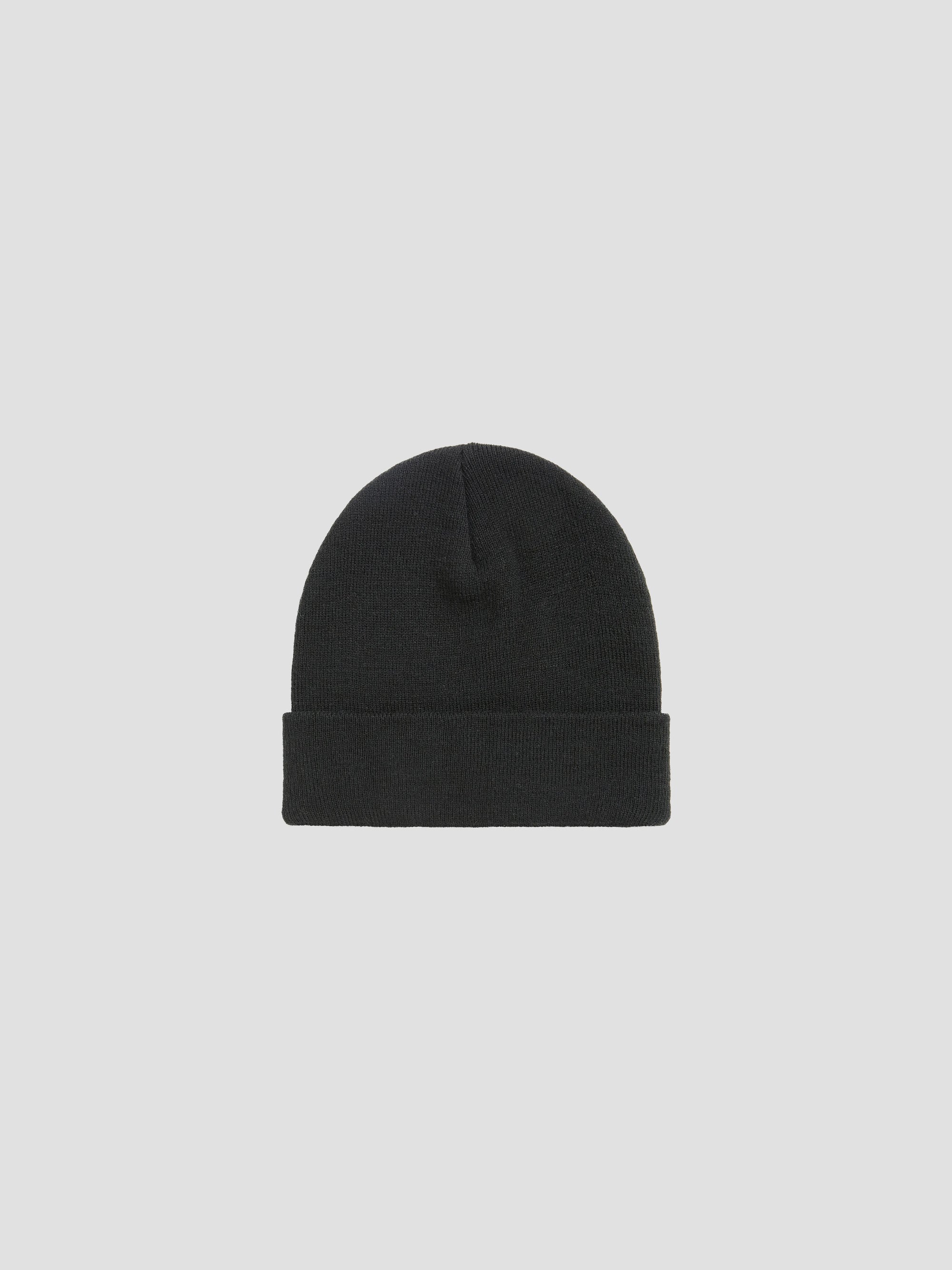 PACC17K022 ~ CLASSIC LOGO BEANIE - BLACK