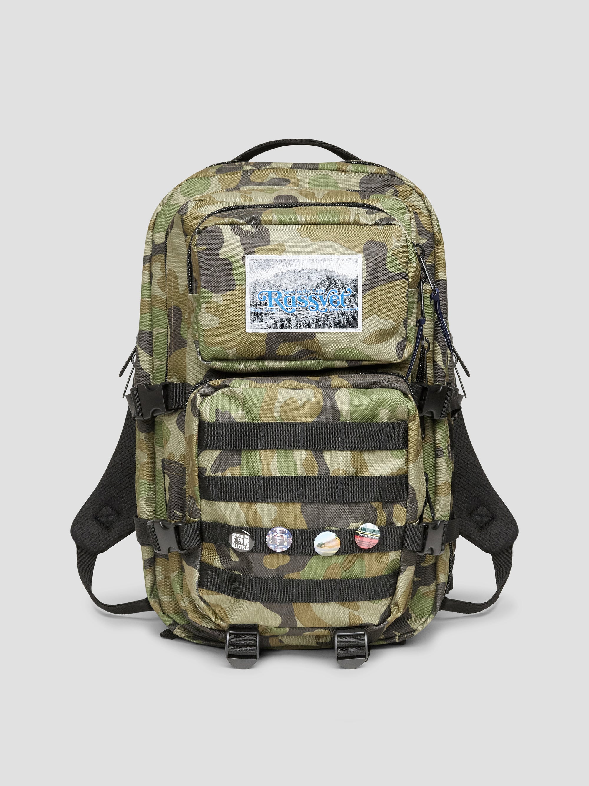 PACC17K031 ~ MILITARY BACKPACK - CAMO