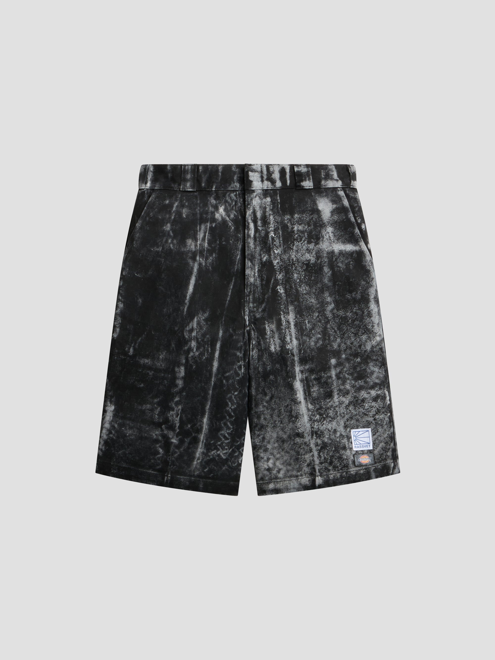 PACC18P503 ~ RASSVET X DICKIES LOOSE FIT WORK SHORT - BLACK