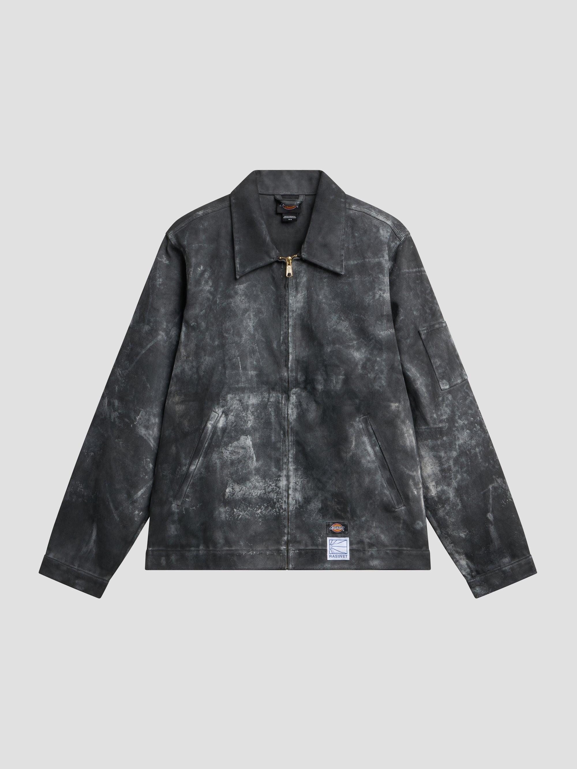 PACC18J501 ~ RASSVET X DICKIES UNLINED EISENHOWER JACKET - BLACK
