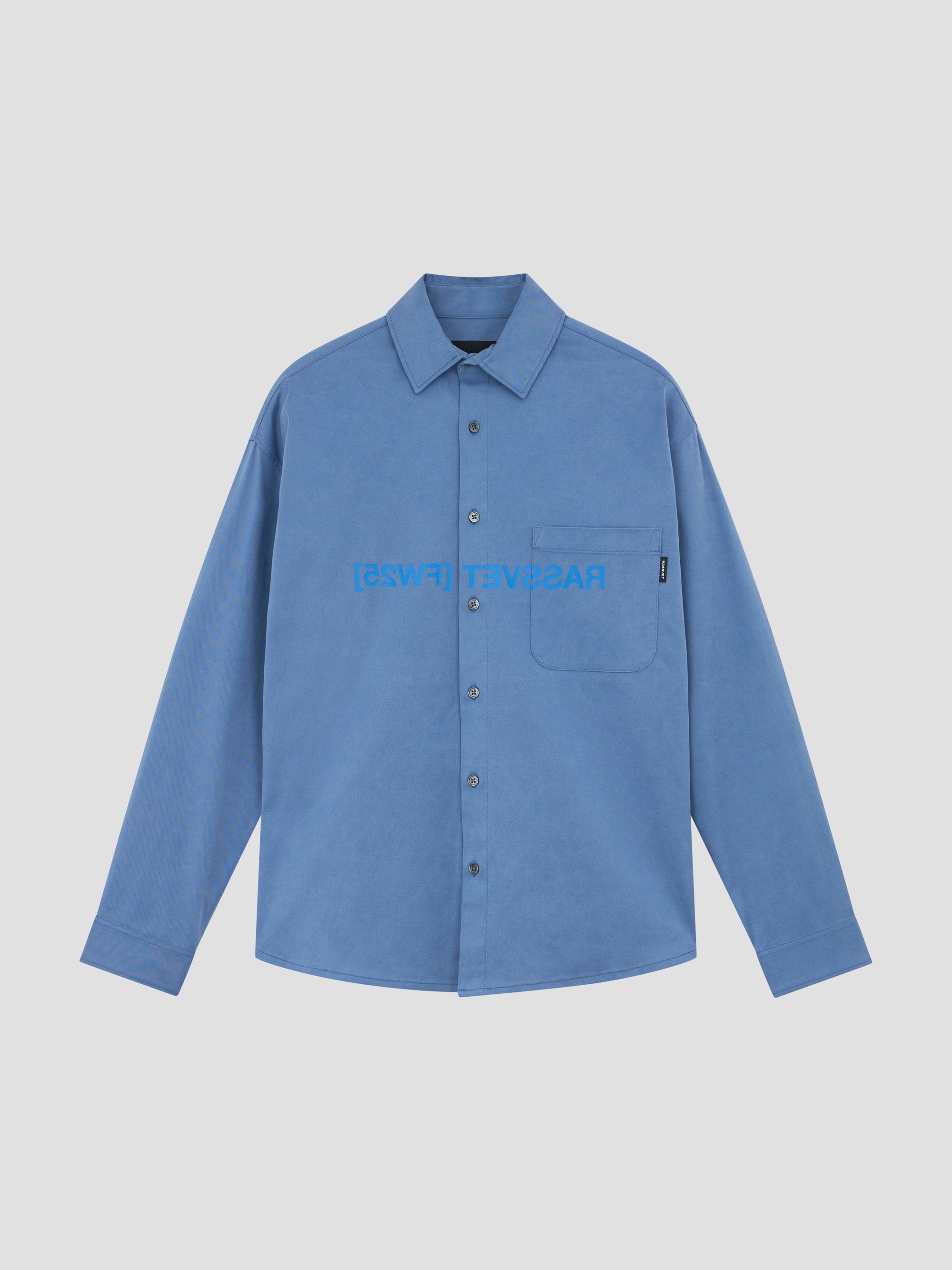 PACC17B012 ~ COMBO PLAID LS OFFICE SHIRT - BLUE / MULTI