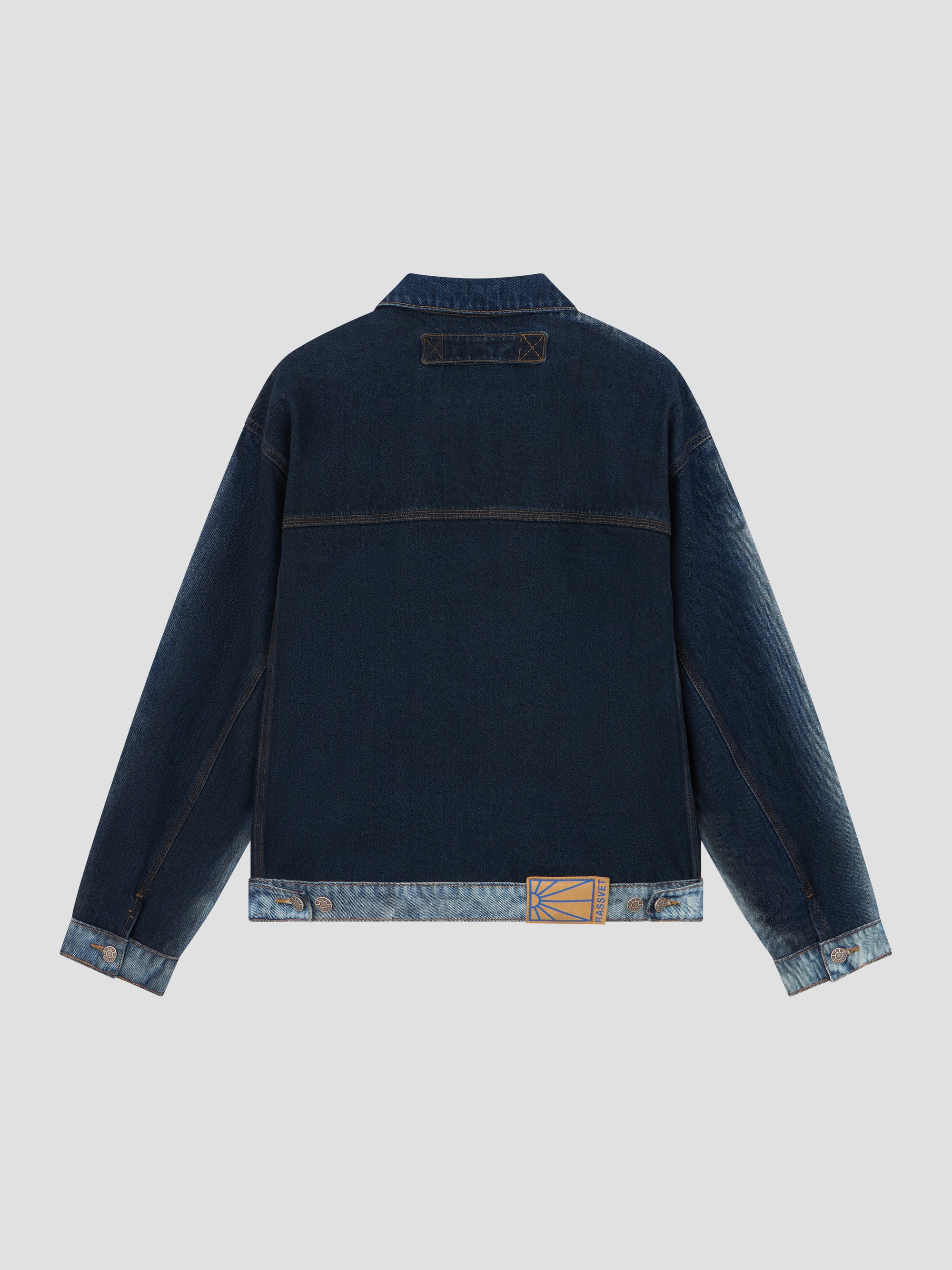 PACC17J011 ~ WASHED DENIM JACKET - BLUE
