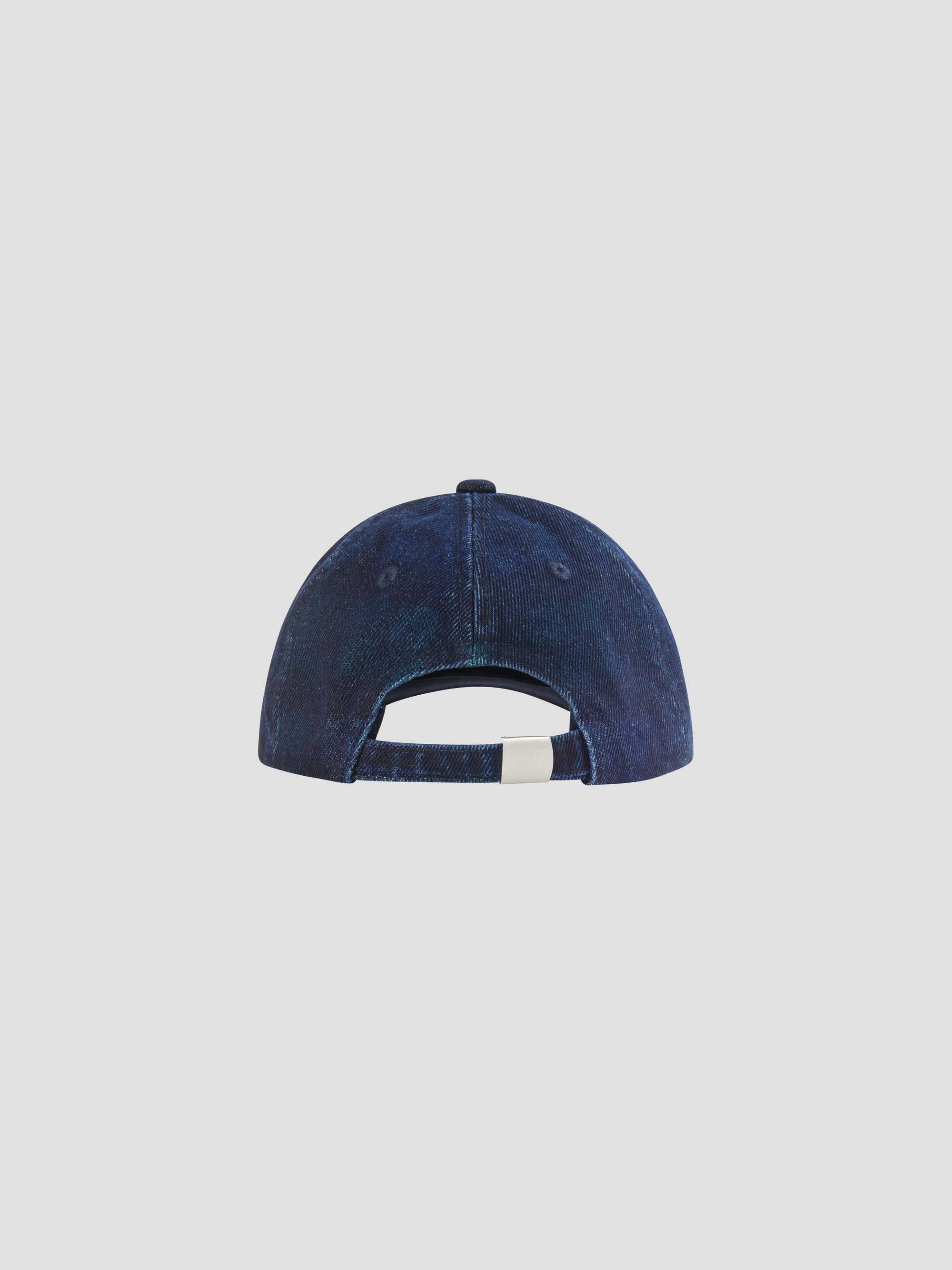 PACC17K021 ~ SCRIPT 6 PANEL STRAPBACK - DENIM