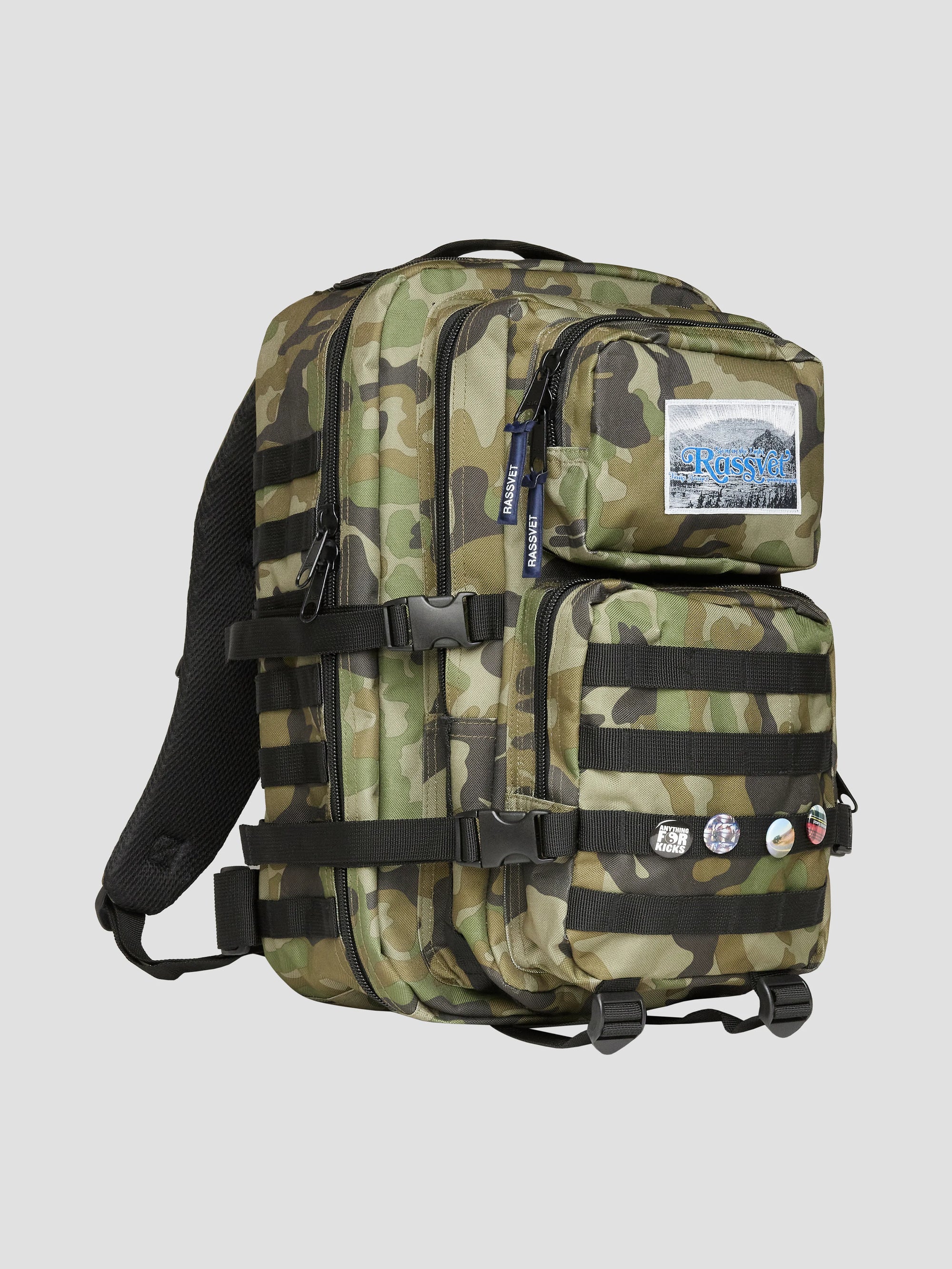 PACC17K031 ~ MILITARY BACKPACK - CAMO