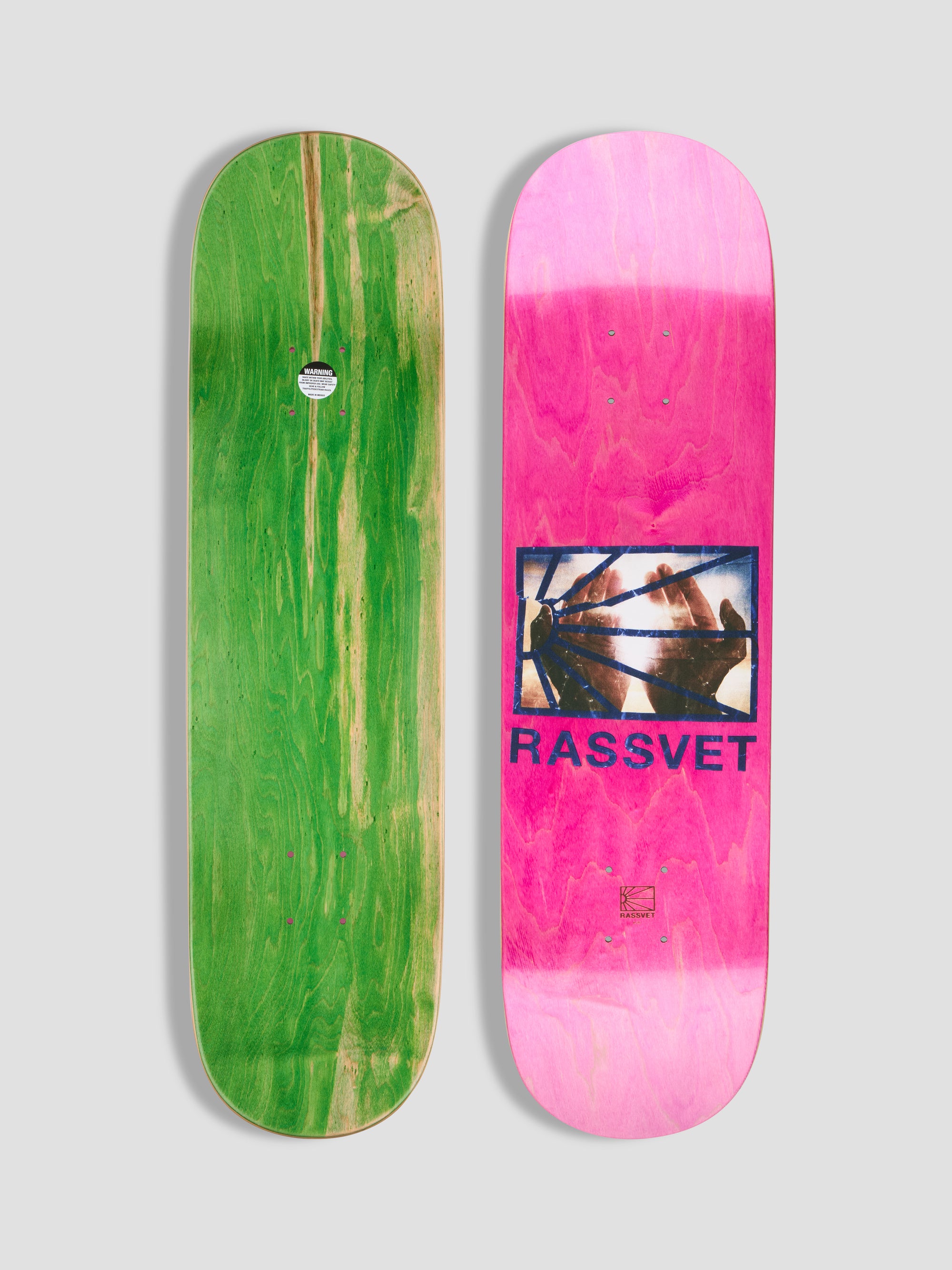 PACC17SK03 ~ HANDS LOGO TEAM DECK - 8.25