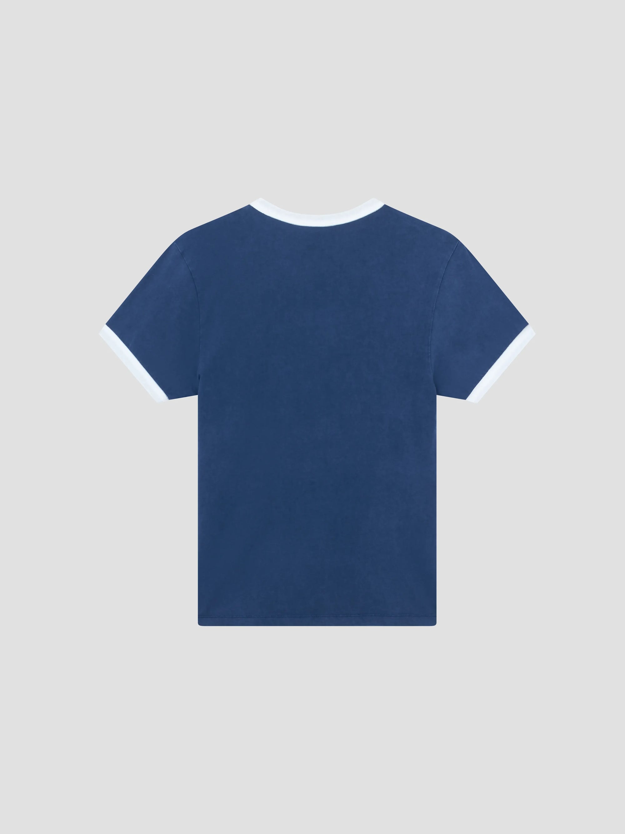 PACC17T007 ~ JULIAN SEMI RINGER TEE - NAVY