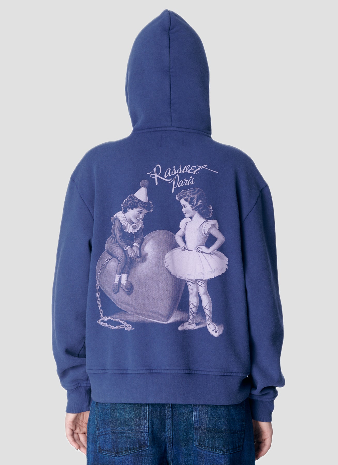 PACC17T026 ~ UNCHAINED ZIP HOODIE - NAVY