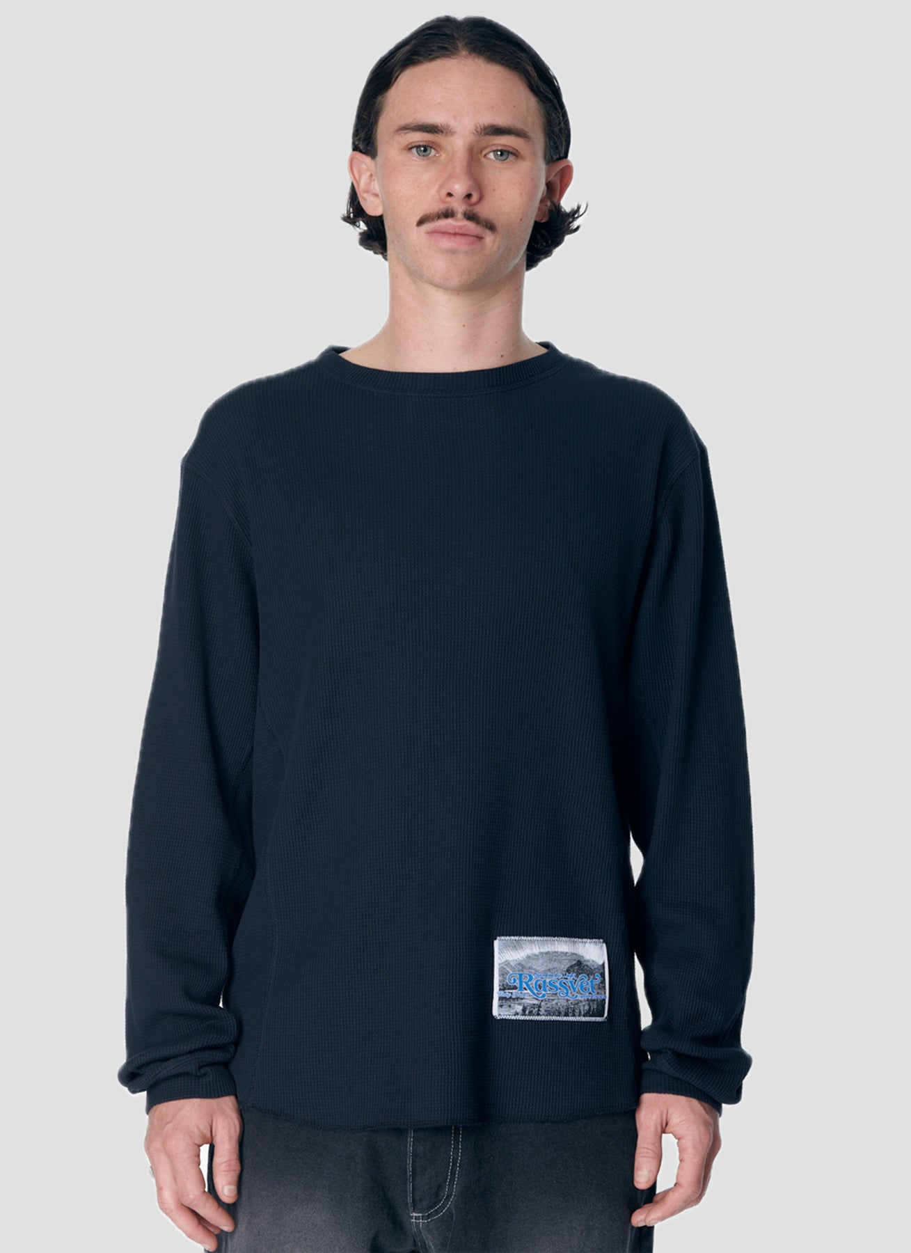 PACC17T008 ~ PATCH THERMAL LS TEE - NAVY