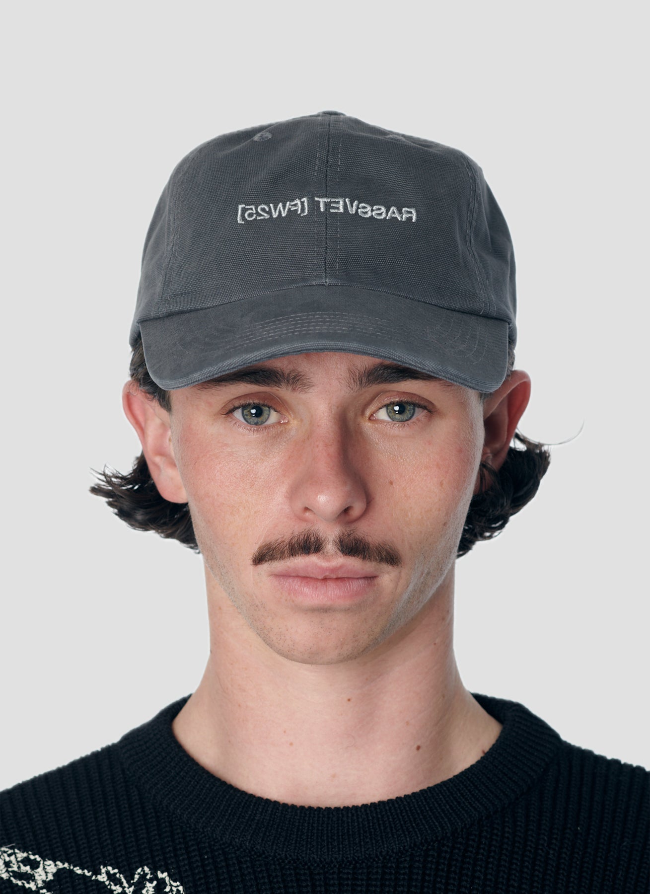 PACC17K002 ~ COLLECTION 6 PANEL STRAPBACK - GRAPHITE