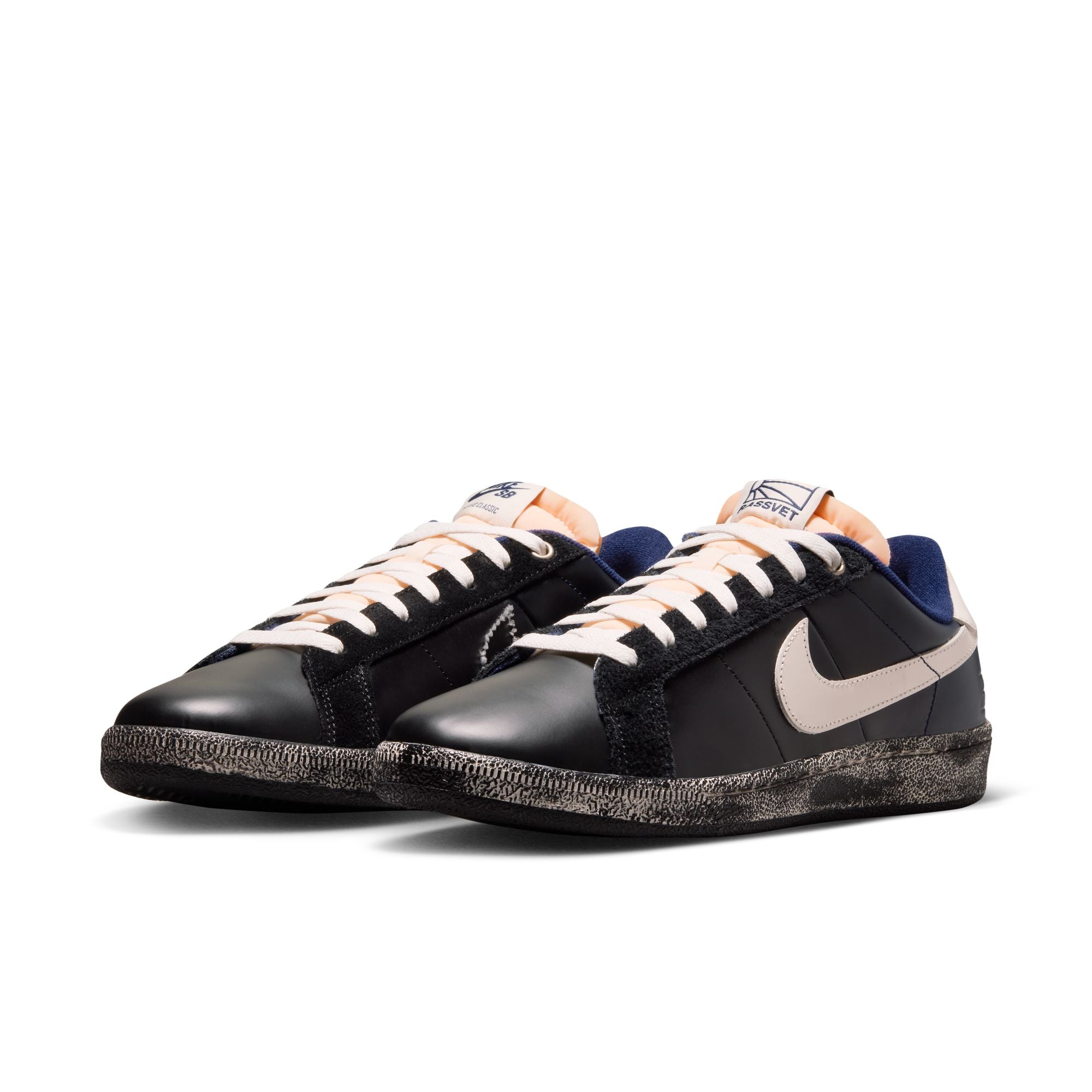 NIRW26K101-1 ~ Nike SB Zoom Tennis Classic x Rassvet BLUE VOID SAIL