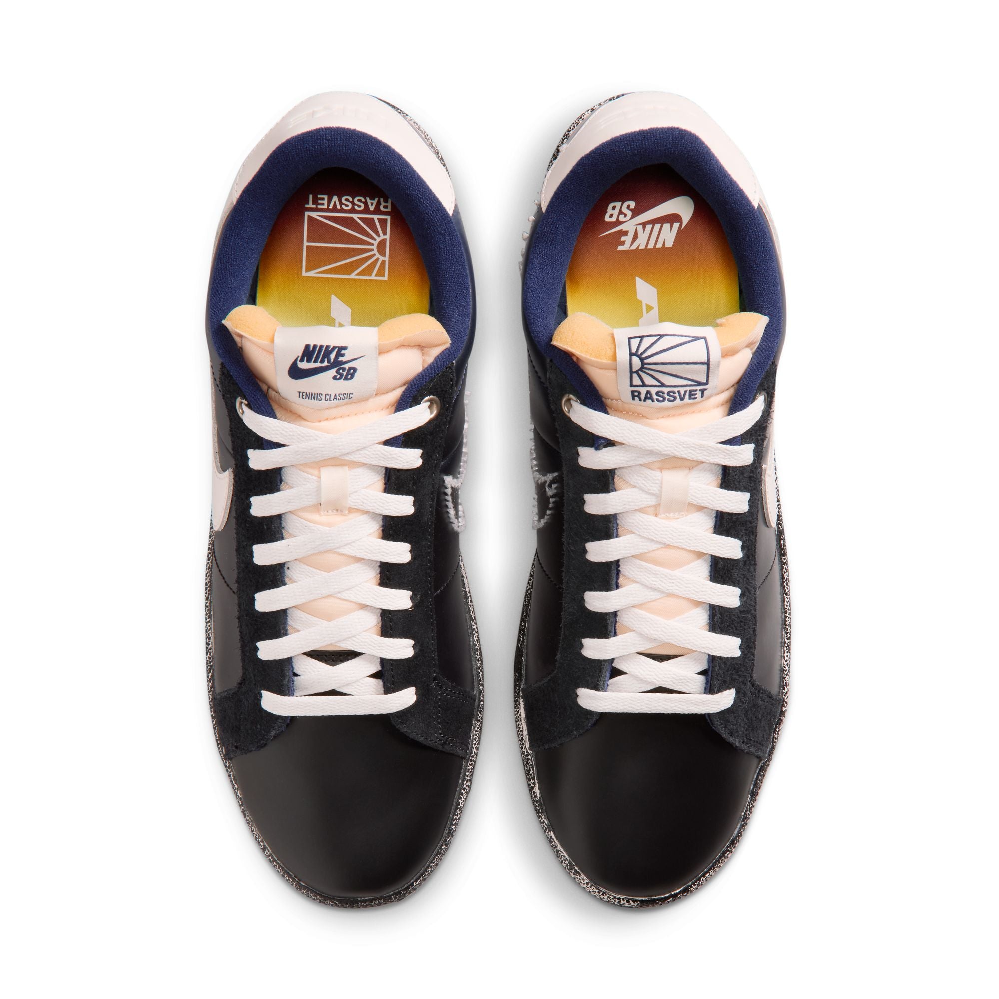 NIRW26K101-1 ~ Nike SB Zoom Tennis Classic x Rassvet BLUE VOID SAIL