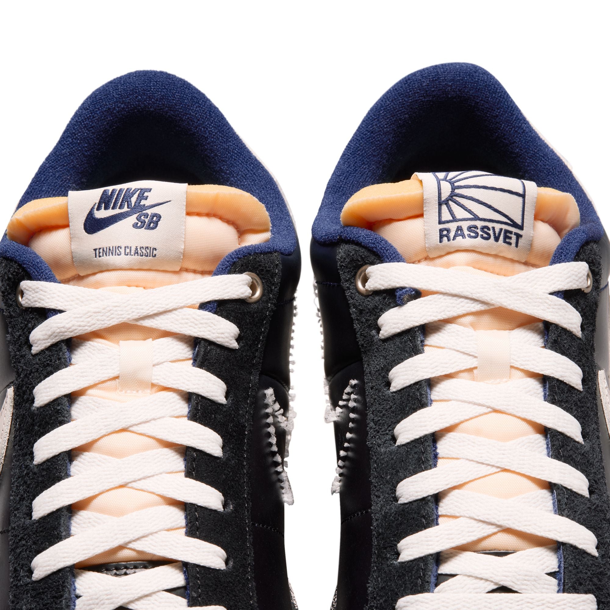 NIRW26K101-1 ~ Nike SB Zoom Tennis Classic x Rassvet BLUE VOID SAIL