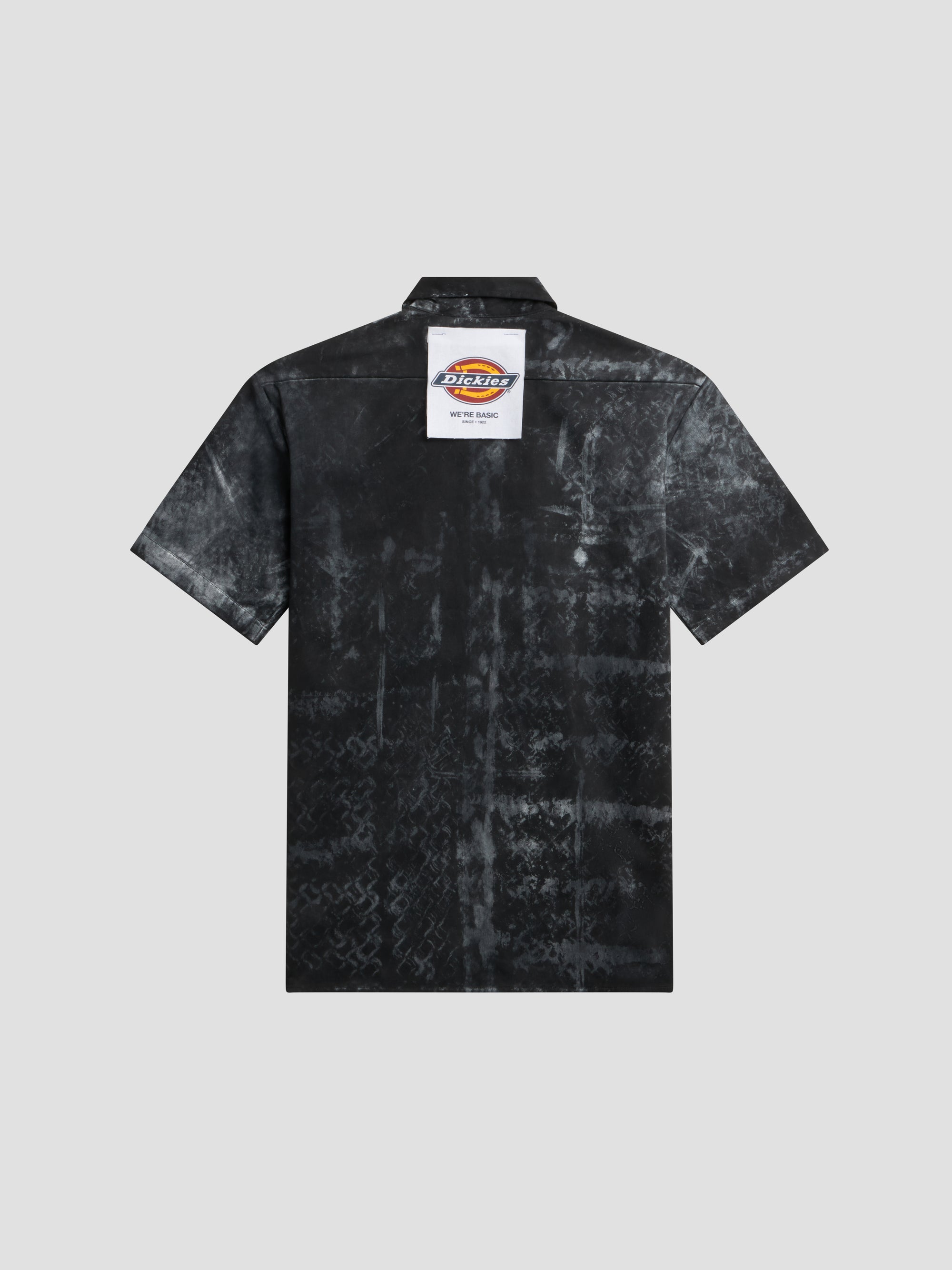 PACC18B501 ~ RASSVET x DICKIES SHORT SLEEVE WORK SHIRT - BLACK