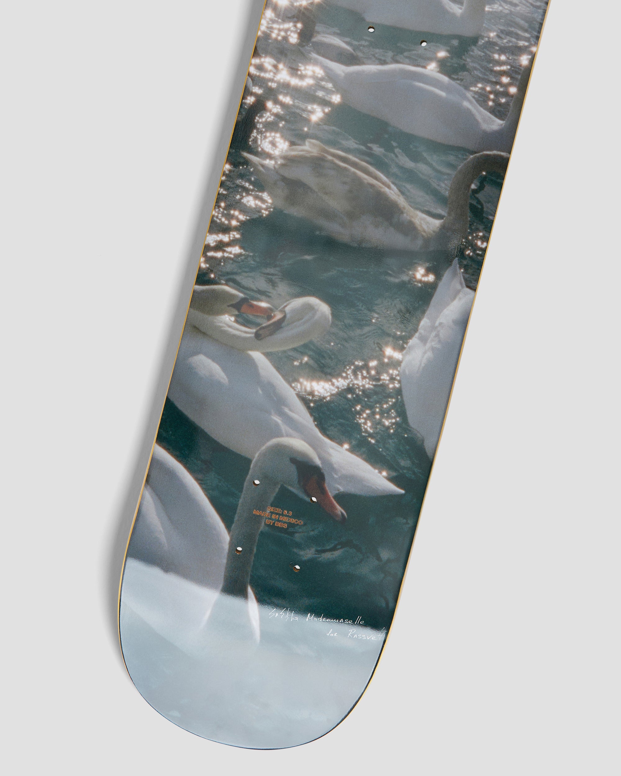 PACC18SK04 ~ VAL BAUER X SASHA MADEMUASELLE SWAN DECK - 8.375
