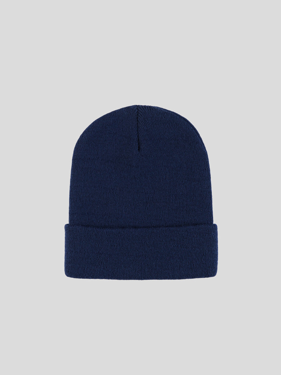 Rassvet Paccbet clothing navy-men-rassvet-logo-tag-beanie