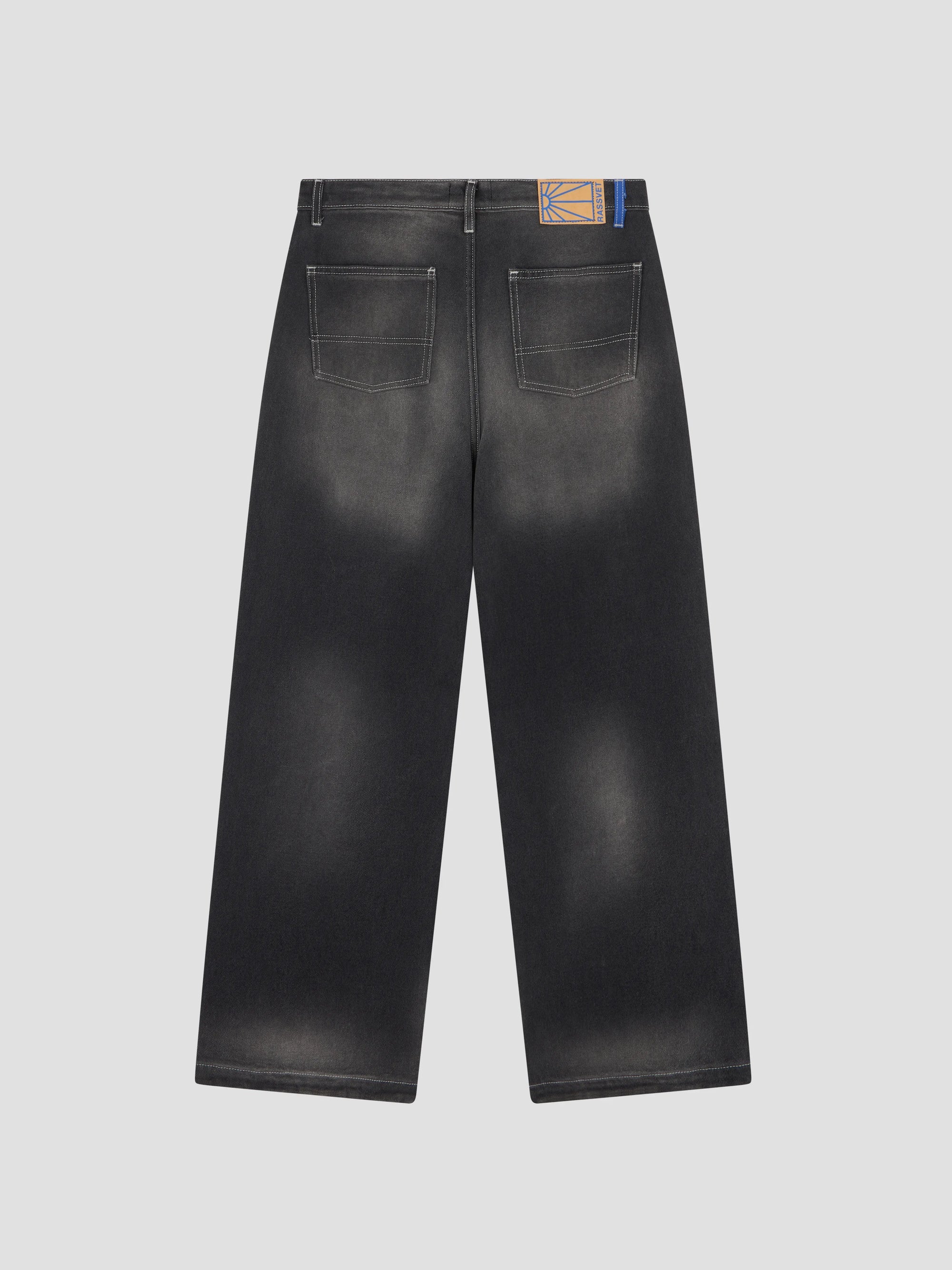 PACC17P002 ~ BAGGY JEAN DENIM PANT - VINTAGE BLACK