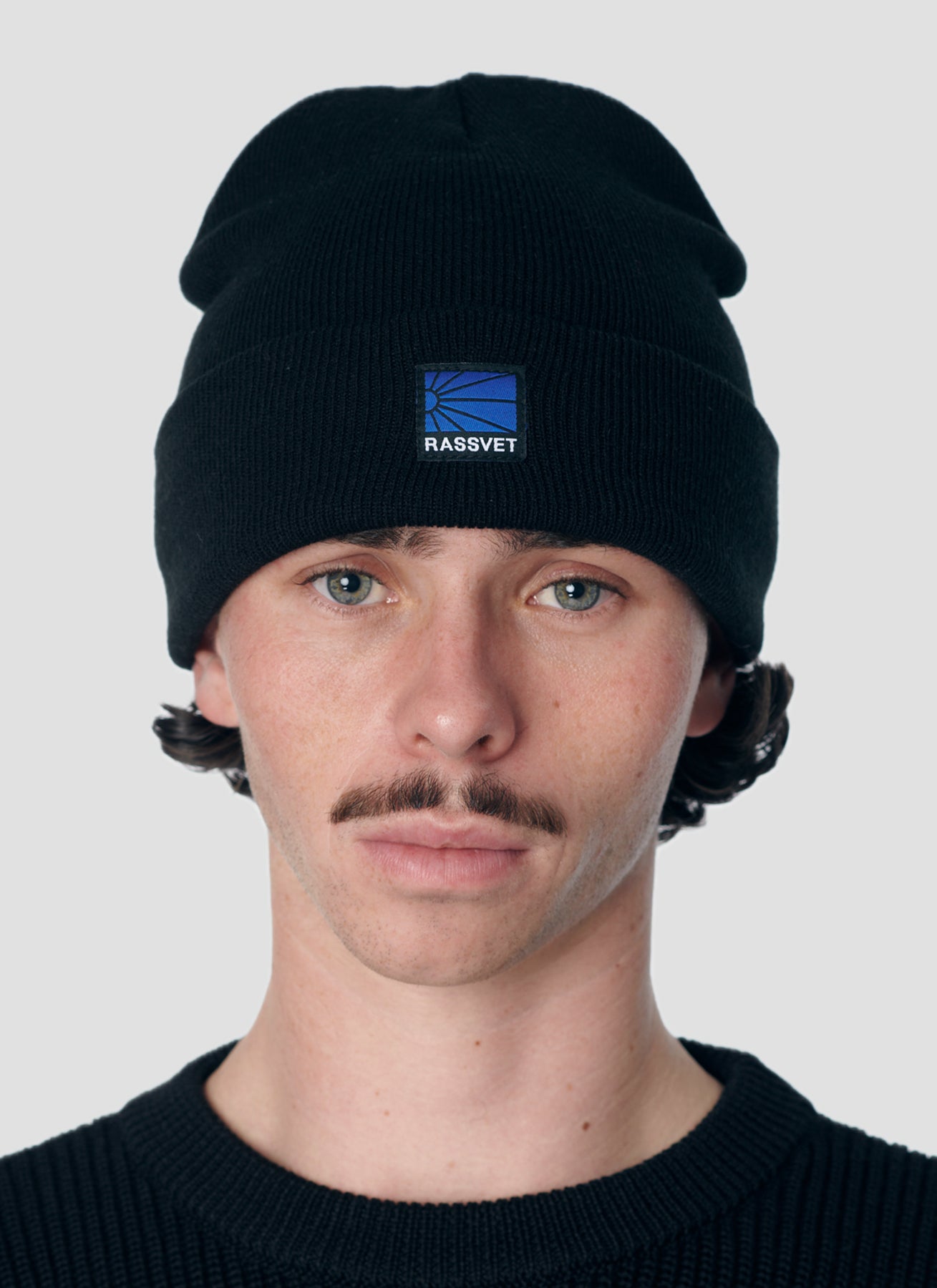 PACC17K022 ~ CLASSIC LOGO BEANIE - BLACK