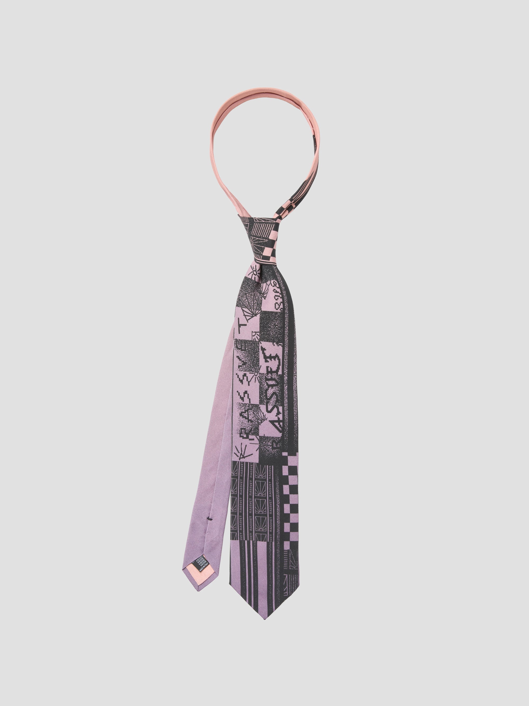 PACC18K016 ~ ALLOVER PRINTED TIE - MULTI
