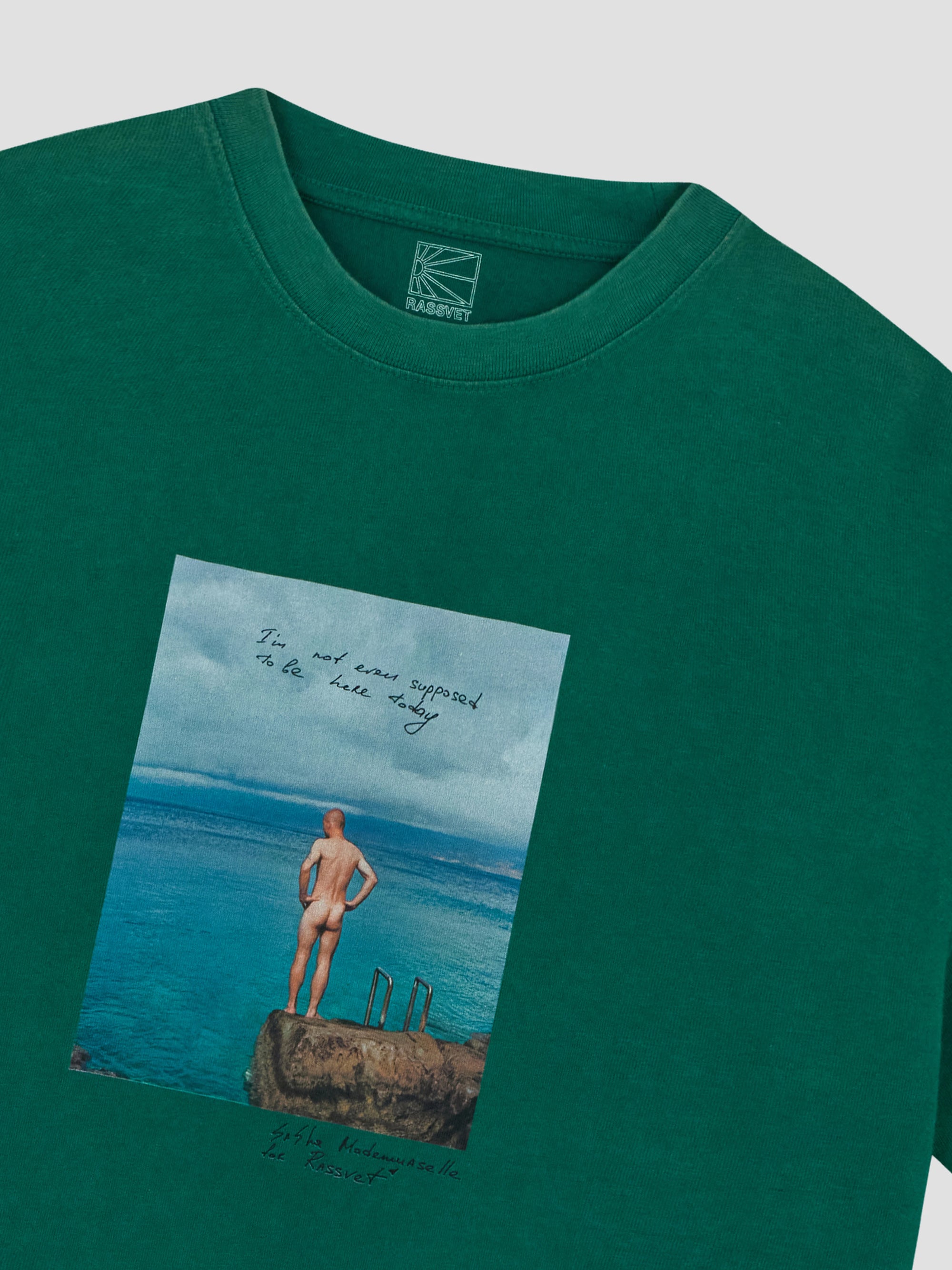 PACC18T003 ~ SASHA MADEMUASELLE POV TEE - GREEN