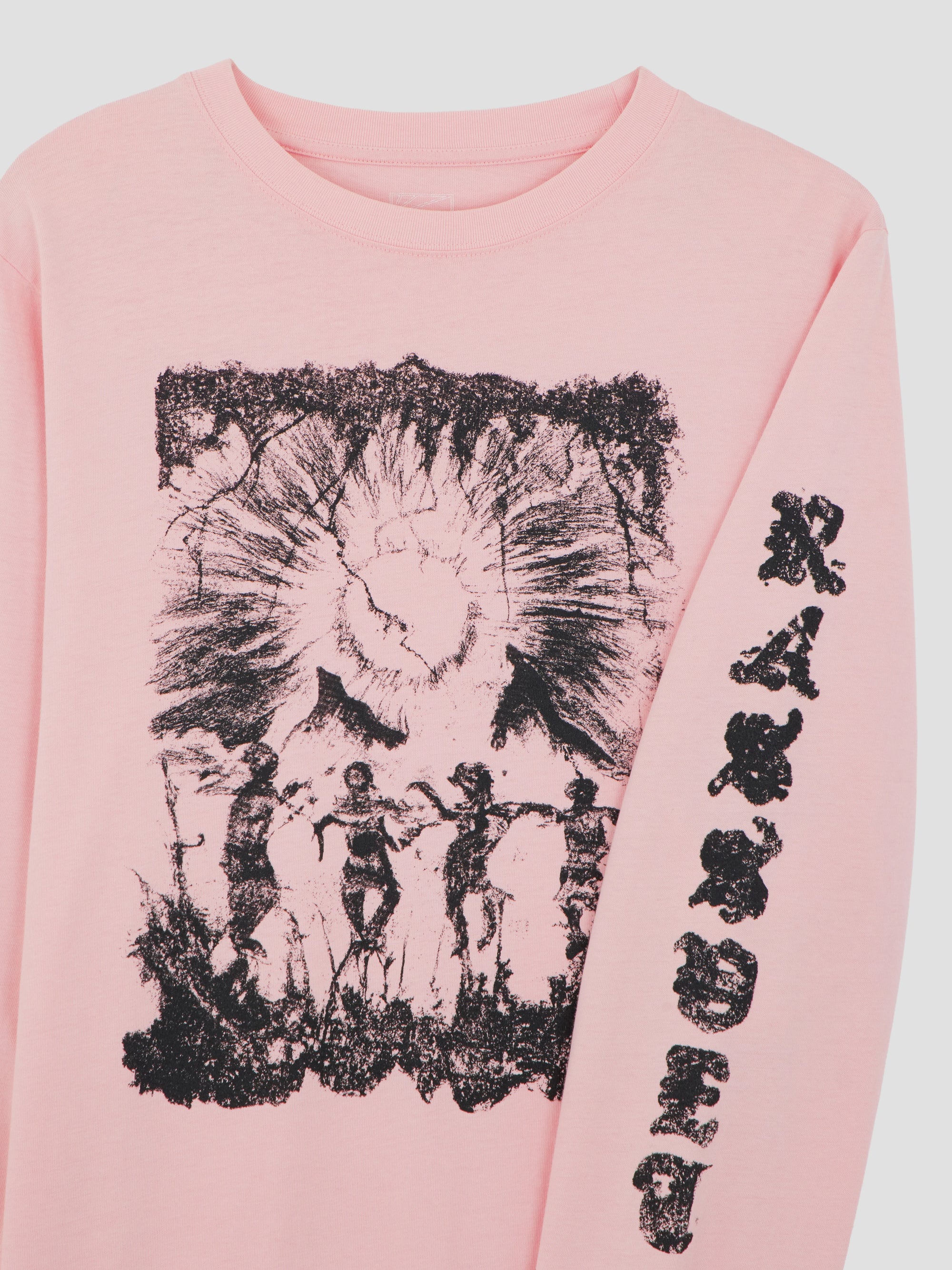 PACC18T012 ~ SUN DANCE LS TEE - PINK