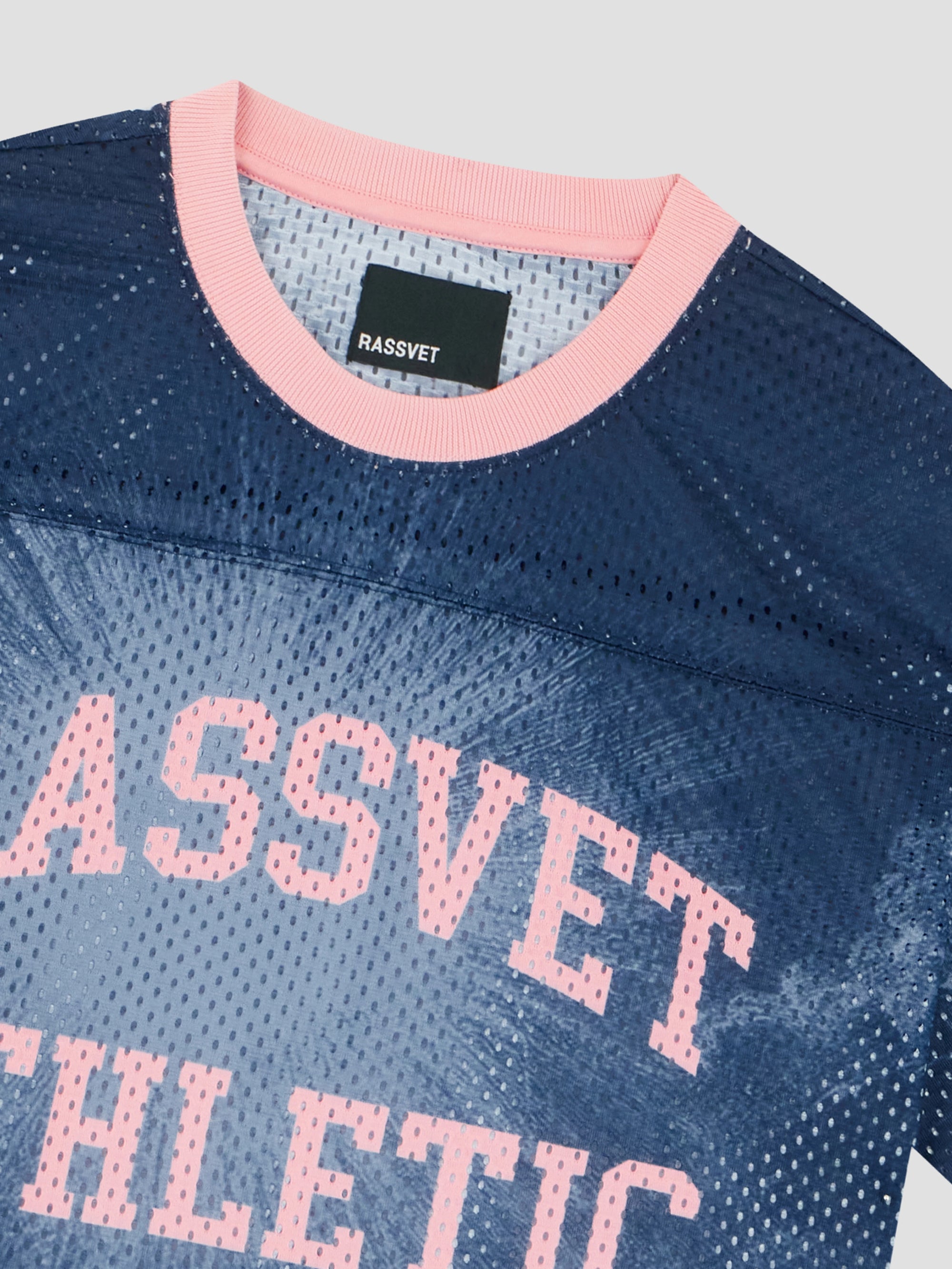 PACC18T015 ~ ATHLETIC MESH JERSEY - NAVY