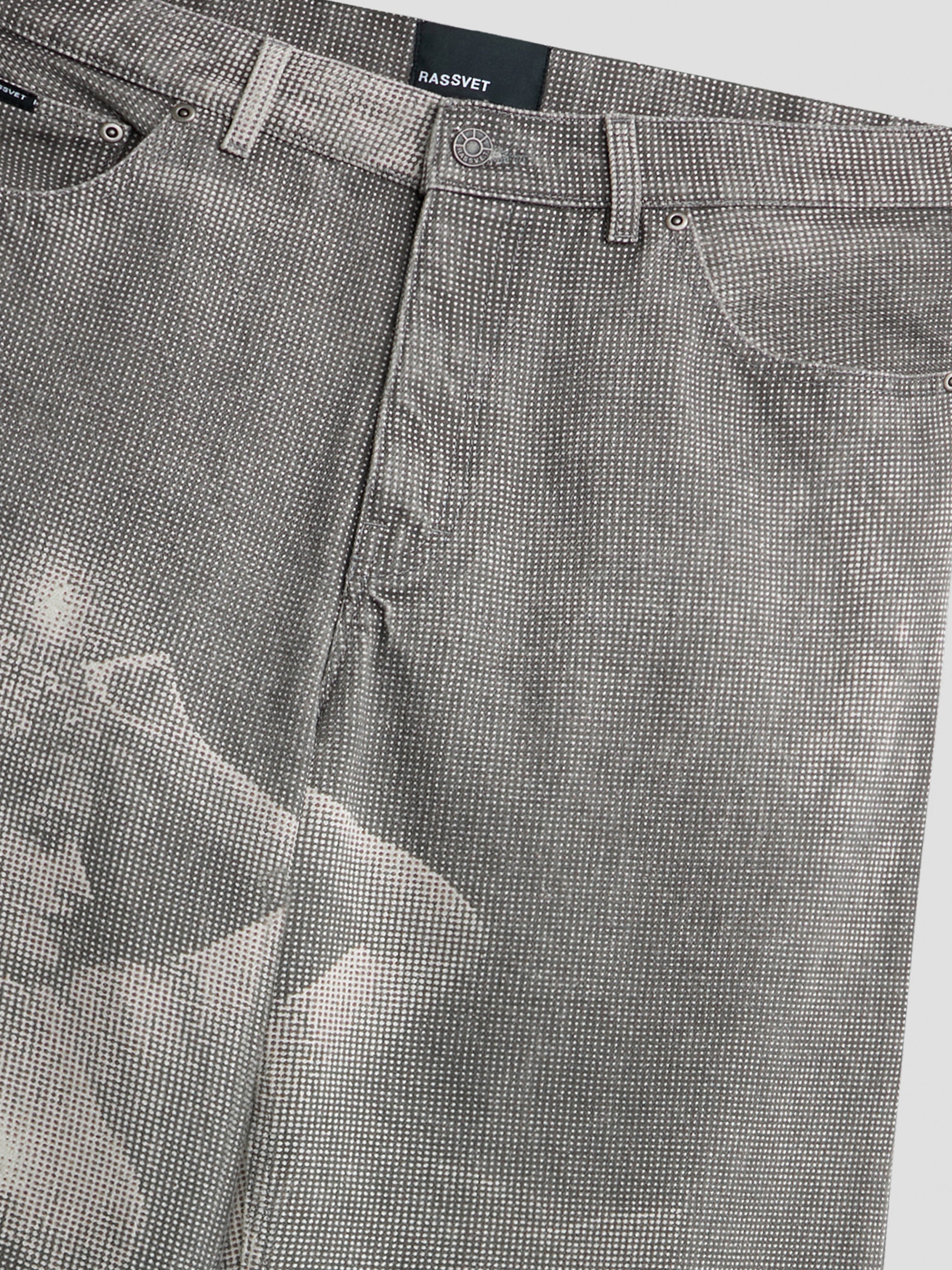 PACC19P003-1 ~ MEN NYMPH BAGGY DENIM PANTS BLACK