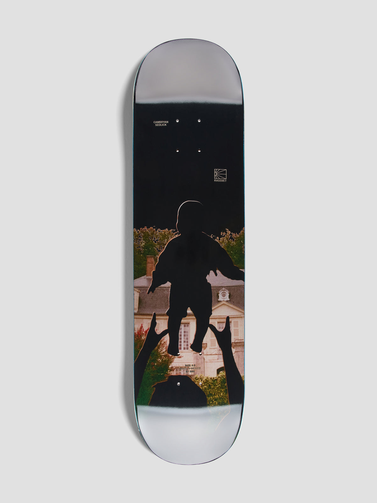 PACC19SK04-1 ~ UNISEX SEDLICK BOARD WOOD - 8.5 BLACK