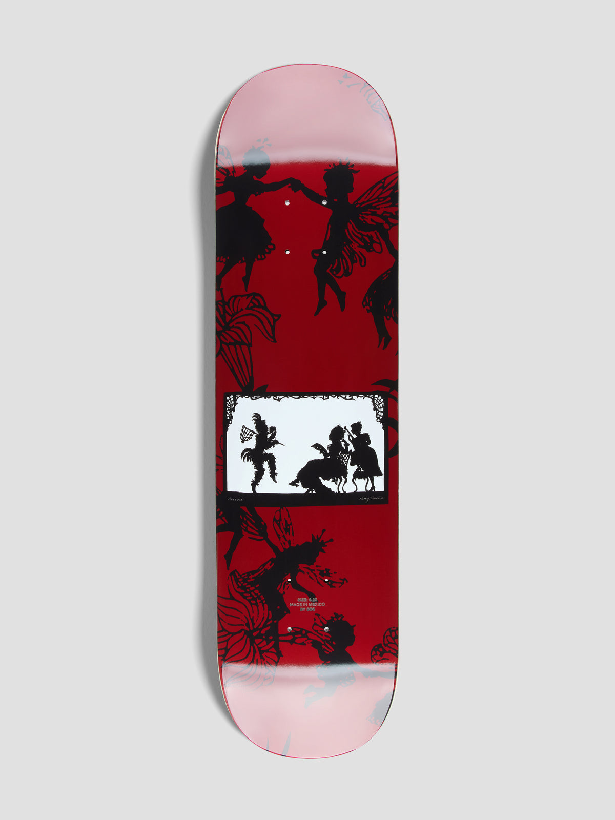 PACC19SK07-1 ~ UNISEX TAVEIRA BOARD WOOD - 8.25 RED