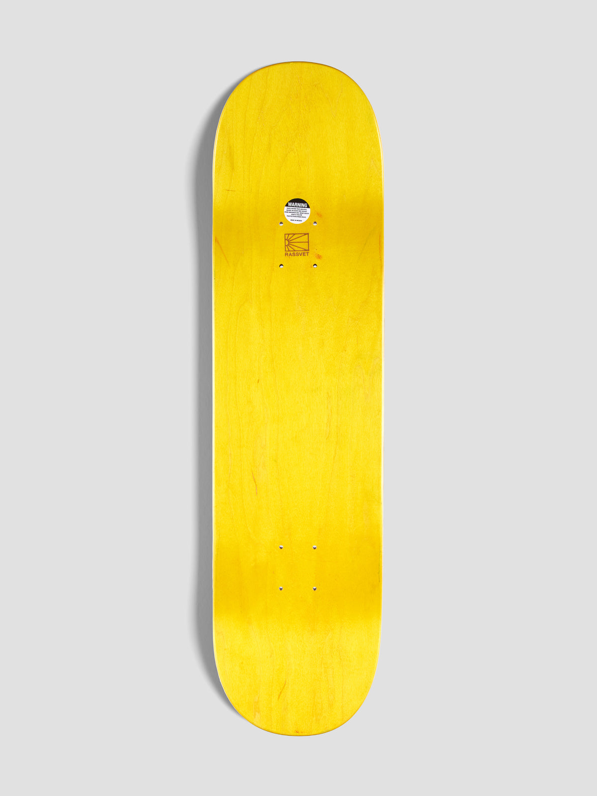 PACC19SK08-1 ~ UNISEX GILETTE BOARD WOOD - 8.25 YELLOW