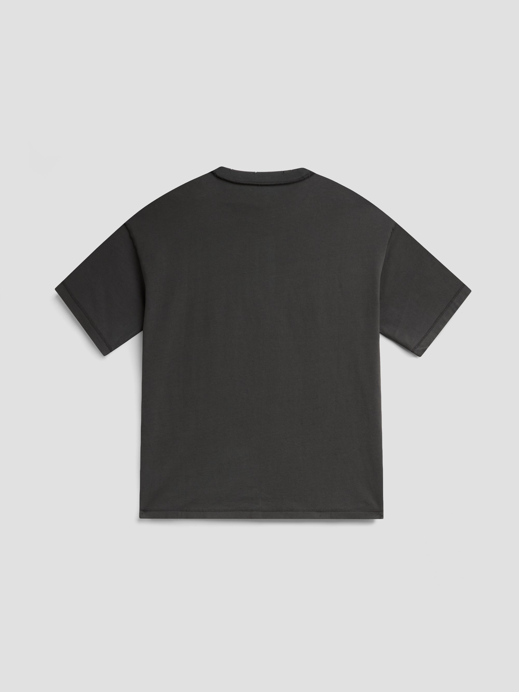 PACC19T008-1 ~ MEN SLASHER TEE SHIRT BLACK