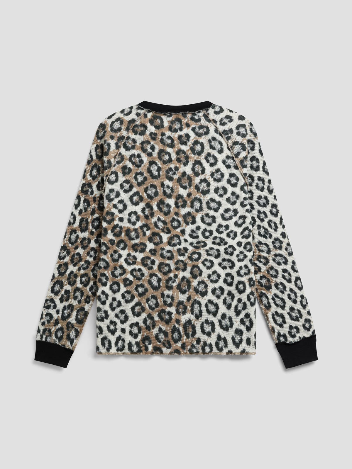PACC19T013-1 ~ MEN LEOPARD THERMAL LS TEE SHIRT LEOPARD