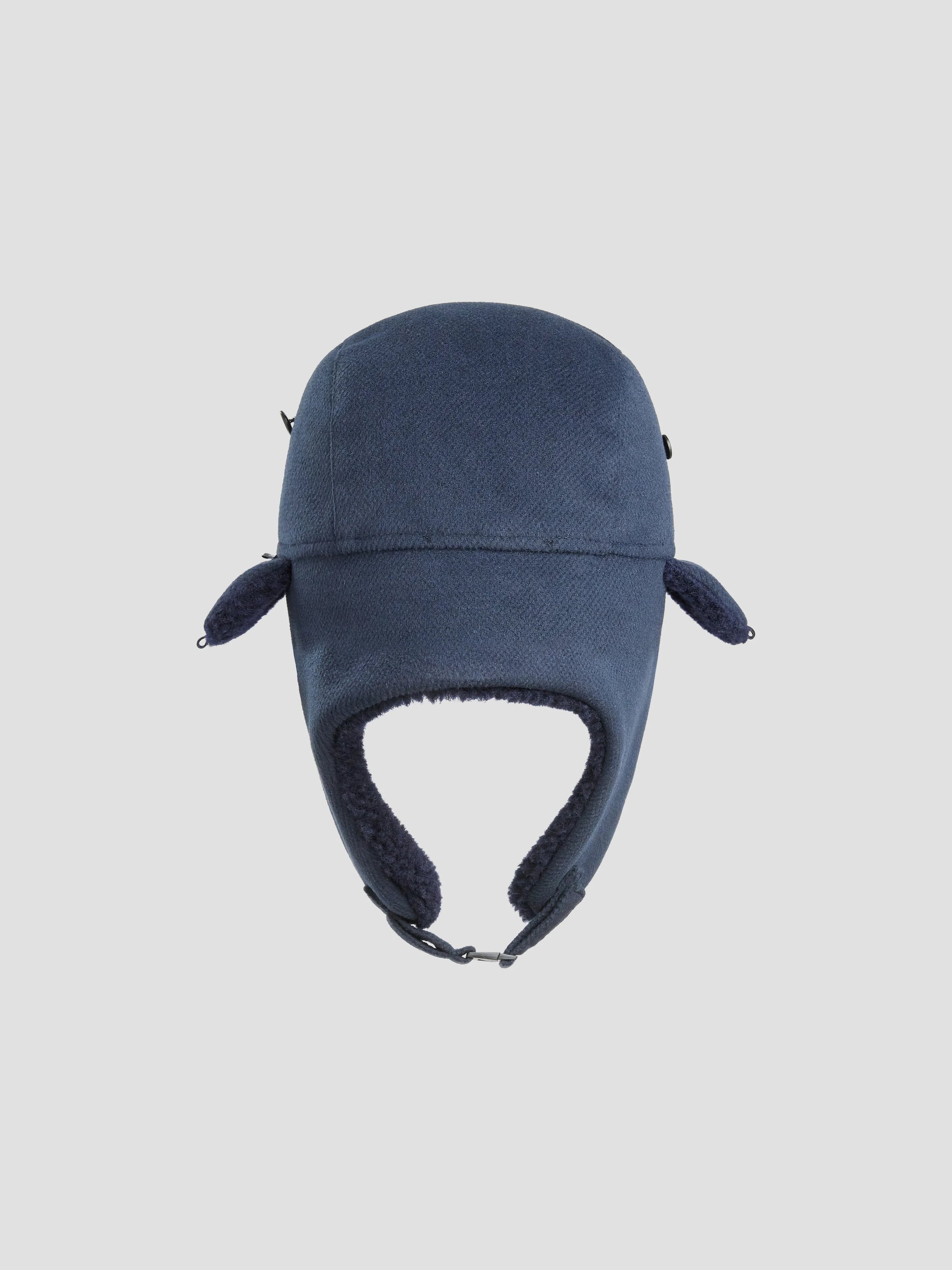 PACC17K004 ~ WAXED TRAPPER HAT - NAVY