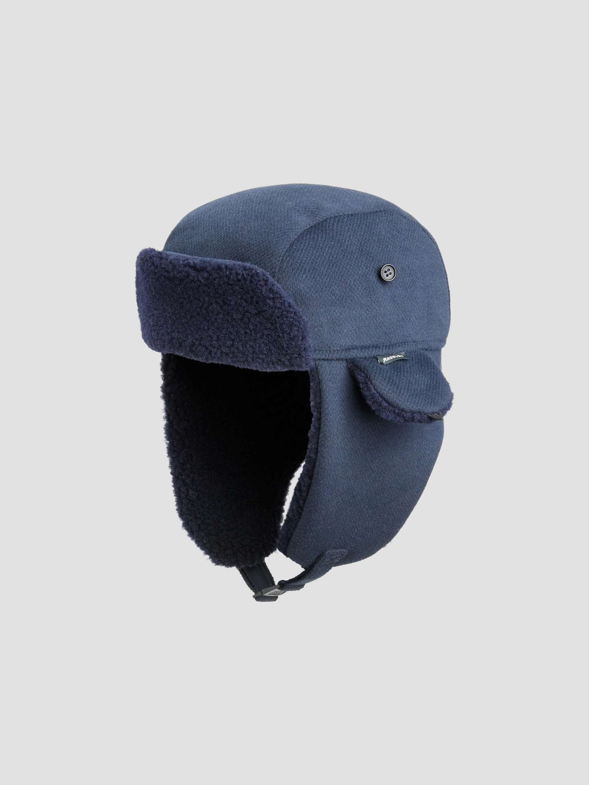 PACC17K004 ~ WAXED TRAPPER HAT - NAVY